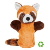 RED PANDA PUPPET Soft Toy