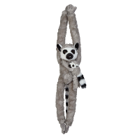 LEMUR HANGING WITH BABY Soft Toy