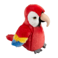 SCARLET MACAW Soft Toy