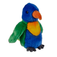 RAINBOW LORIKEET Soft Toy