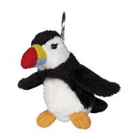PUFFIN KEYRING RECYCLED