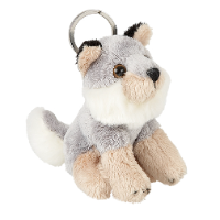 WOLF KEYRING
