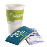 Full Colour Printed Cup Sleeve  12-16oz/360-480ml