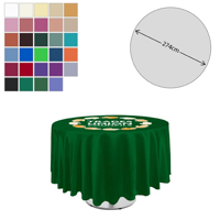 Linen Round Tablecloth (275cm Diameter)