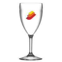 Reusable Plastic Wine Glass (398ml/14oz) - Polycarbonate CE