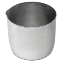 Stainless Steel Cream Jug - No Handle (3oz/100ml)