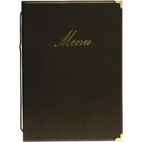 Classic A4 Menu Holder - 4 pages