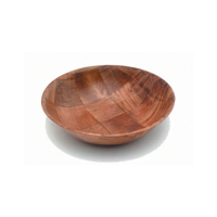 Woven Wooden Bowl (6inch Diameter)