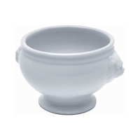 Ceramic Lion-Head Soup Bowl (14oz)