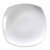 Rounded Square Plate (25cm/9.8