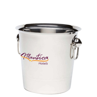 Stainless Steel Wine Bucket with Ring Handle (4 litres)