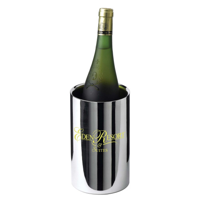 Polished Stainless Steel Wine Cooler (200 x 120mm)