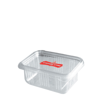 Clear Hinged Salad Container - 375cc/ml