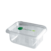 Clear Hinged Salad Container - 1000cc/ml