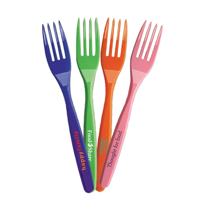 Disposable Coloured Plastic Fork