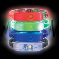 Reactive LED Wristband