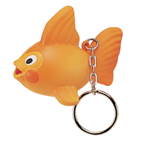 Stress Goldfish Keyring
