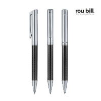 Rou Bill® Carbon Line Twist Ball Pen