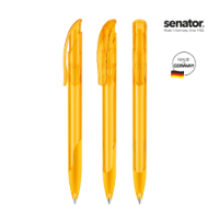 Senator® Challenger Clear With Soft Grip Push Ball Pen