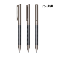 Rou Bill® Carbon Black Twist Ball Pen
