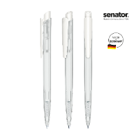 senator Dart Clear plastic ball pen