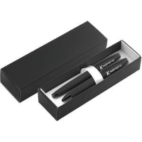 SET - Fabium Softfeel Pen And Rollerall With PB35 Box (Laser Engraving)