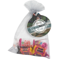 Organza Bag (Large) With Retro Sweets