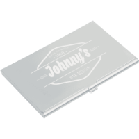 Aluminium Business Card Holder (Laser Engraved)
