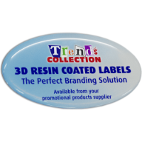 Resin Domed Labels - Category D - Up To 400mm Sq. (Full Colour Print)