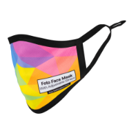 Face Mask - Foto (Dye Sublimation) With Adjustable Straps - DIRECT FROM SOURCE