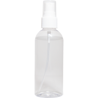 Hand Sanitiser (Coloured) - 100ml Atomiser - Clear/White (Full Colour Label)