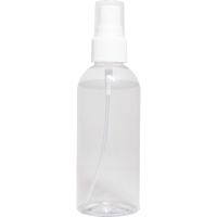 Hand Sanitiser - 100ml Atomiser - Clear/White (Full Colour Label)