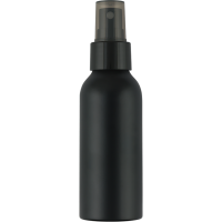 Hand Sanitiser - 100ml Black Aluminium Spray (Full Colour Label)