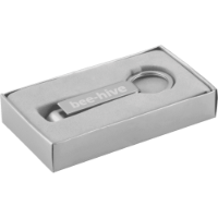 Keyrings - Vulcan Bottle Opener Keyring (ZINC) In Presentation Box (Laser Engraved)