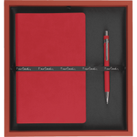 Pierre Cardin - Fashion Gift Set I (Deboss to Notebook & Laser Engraving to Pen)