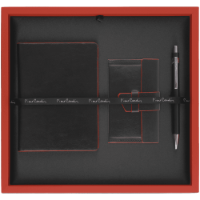 Pierre Cardin - Milano Gift Set II (Deboss To Passport Holder & BCH + Laser Engraving To Pen)