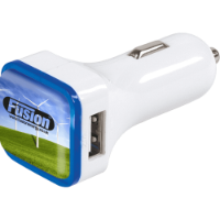 Swift Dual Car Charger (Domed Print)