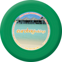 Eco - Recycled Frisbee Small (Full Colour Laminated Label)