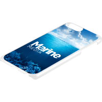 iPhone 6 / 7 or 8 Plus Case in White - Hard Shell