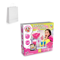 Perfume & Soap Factory Kit II. Educational game supplied with a kraft paper gift bag (90 g/m²)