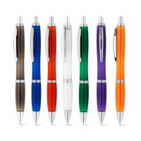 SWING rPET. 100% rPET ball pen with metal clip