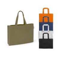CAMDEN. Bag in cotton and recycled cotton (280 g/m²)