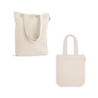 GIRONA. Bag with cotton and recycled cotton (220 g/m²)