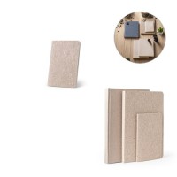TEAPAD SOFT. A6 notepad with flexible cover made from tea leafs waste (65%)