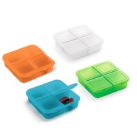 ROBERTS. Pill box with 4 dividers
