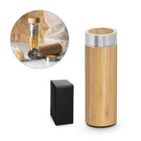 NATUREL. Bamboo and stainless steel thermos 430 mL