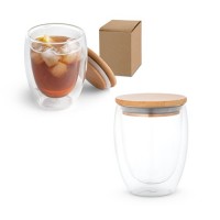 ECUADOR 350. Borosilicate glass travel cup 350 mL