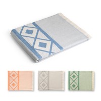 MALEK. Multifunctional bath towel (350g/m²) made of cotton and recycled cotton