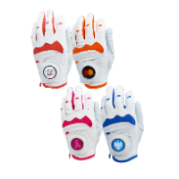 HYBRID GOLF GLOVE WITH YOUR LOGO ON THE 30 MM BALL MARKER