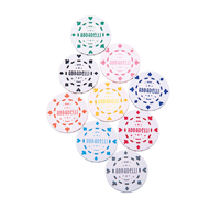 Digitally Printed Plastic Pokerchip Ball Marker